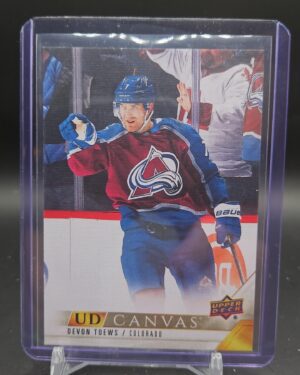 2022-23 Upper Deck Series 1 Devon Toews UD Canvas #C24 Avalanche