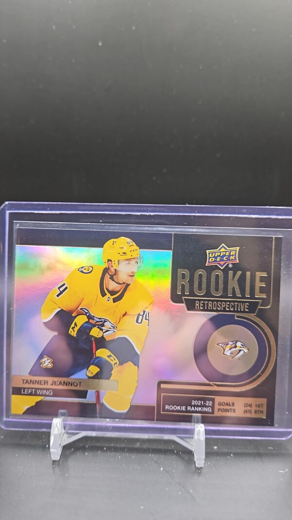 2022-23 Upper Deck Rookie Retrospective Gold Tanner Jeannot #RR-20