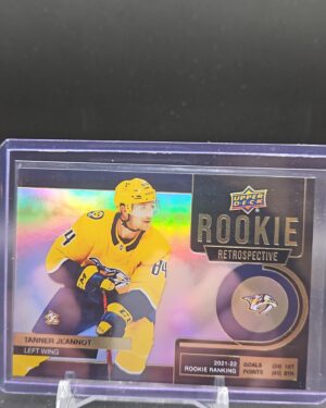 2022-23 Upper Deck Rookie Retrospective Gold Tanner Jeannot #RR-20