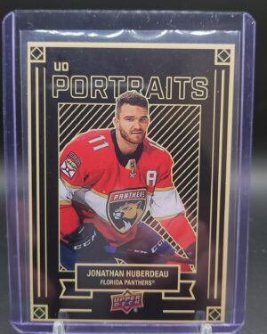 2022-23 Series 1 UD Portraits #P-11 Jonathan Huberdeau - Florida Panthers