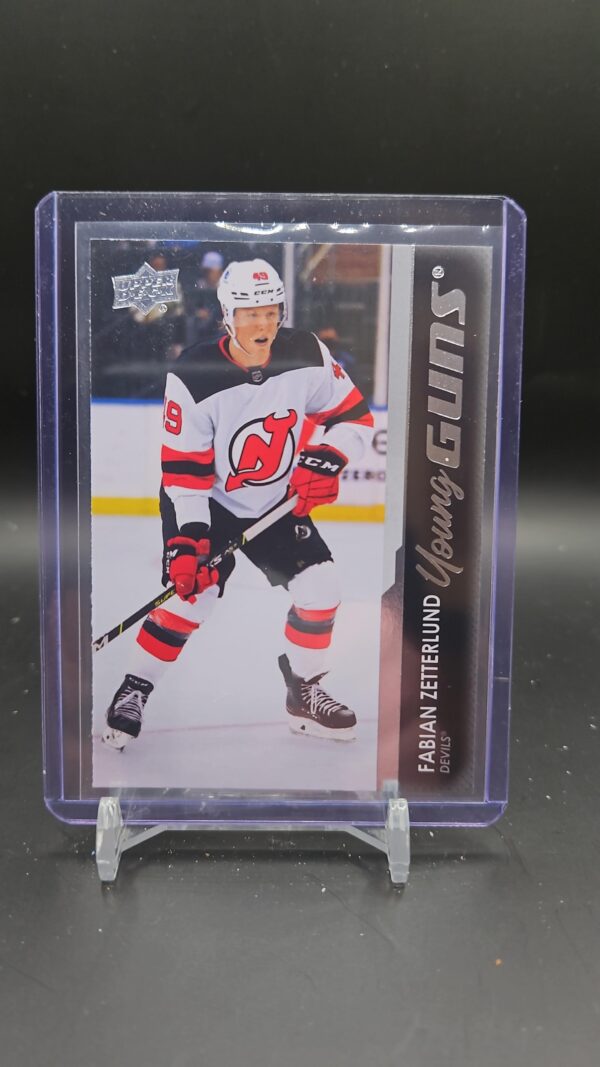 Fabian Zetterlund 2021-22 Upper Deck Extended Series Young Guns #729