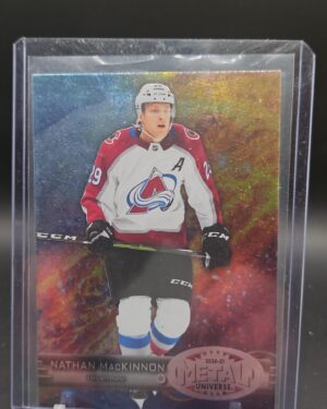 2020-21 Metal Universe Retro Nathan MacKinnon #R-17 Avalanche card