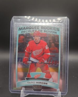 2019-20 OPC Platinum Base Marquee Rookies #198 Taro Hirose Detroit Red Wings