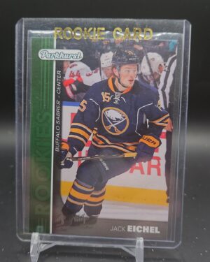 2015-16 Upper Deck Jack Eichel Parkhurst Rookies Base Green #PR-2