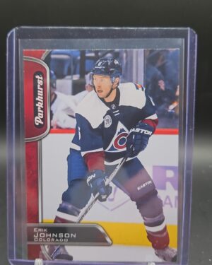 2016-17 Parkhurst #87 Erik Johnson RED Border Colorado Avalanche