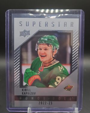 Kirill Kaprizov 2022-23 Upper Deck Series 1 Superstar Honor-Roll #HR-39 Wild