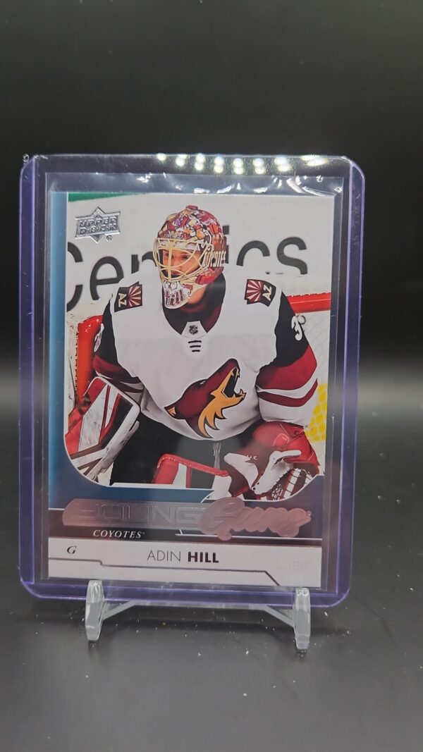 2017-18 Upper Deck Series 2 ADIN HILL Young Guns #454 Arizona Coyotes