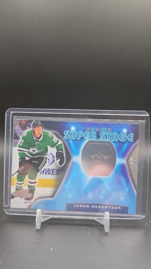 2020-21 Upper Deck Trilogy Rookie Super Stage #RSS-18 Jason Robertson Dallas