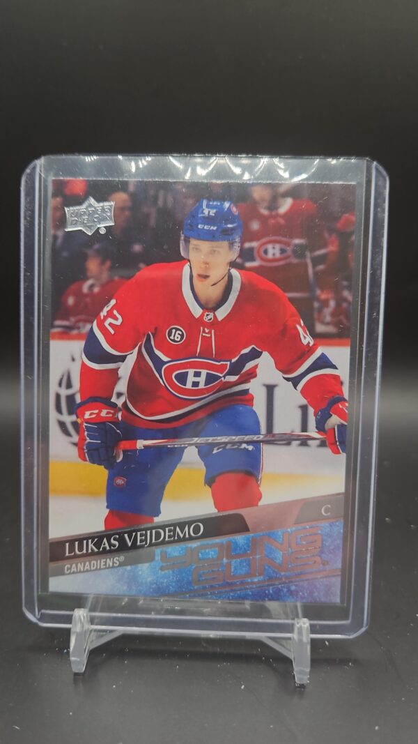 Lukas Vejdemo Young Guns 2020-21 Upper Deck Montreal Canadiens # 490