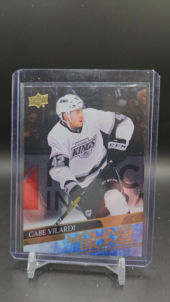 2020-21 Upper Deck Young Guns Silver Foil #215 Gabe Vilardi Rookie Los Angeles Kings