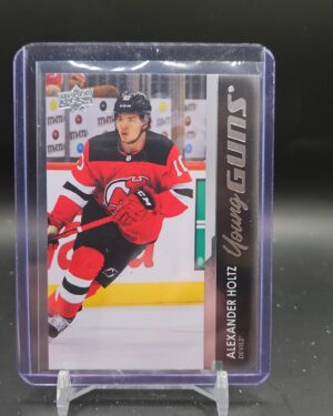 2021-22 Upper Deck Young Guns Rookie Alexander Holtz Devils #701