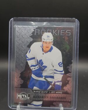 2020-21 SkyBox Metal Universe Rookies Alexander Barabanov # 103