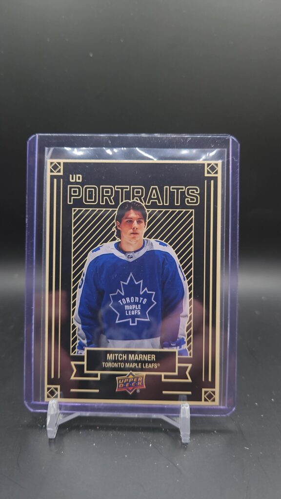 2022-23 UD Portraits Mitch Marner #P-30 NHL card