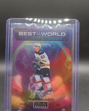 Brad Marchand O-Pee-Chee Platinum 2020-21 Best in the World #BW-13 hockey card