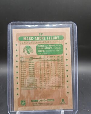 2021-22 O-Pee-Chee Update Retro Marc-Andre Fleury Chicago Blackhawks #601