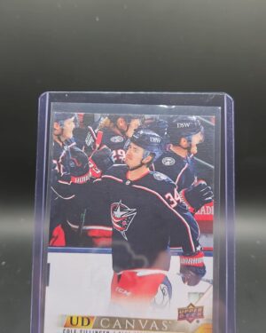 2022-23 UD Canvas Cole Sillinger #C27 rookie card