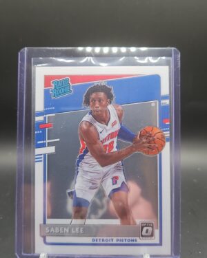Saben Lee 2020-21 Donruss Optic Basketball Rated Rookie Pistons NBA #191