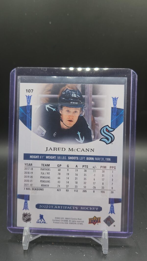 2022-23 Upper Deck Artifacts Copper Jared McCann /299 #107 - Image 2