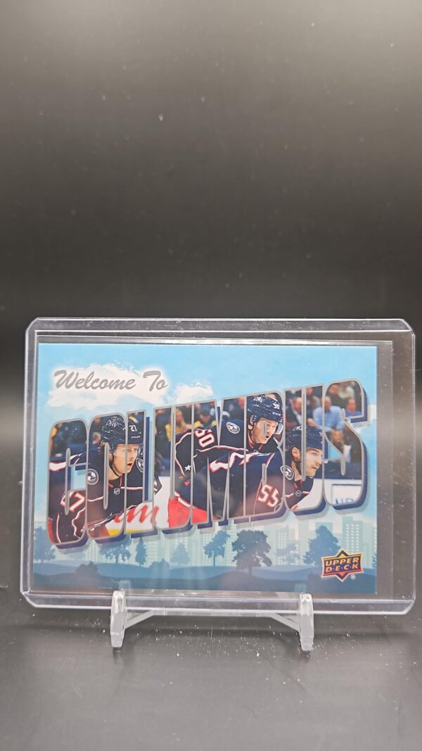 2022-23 Upper Deck Series 2 Welcome to Columbus WT-9 Columbus Jackets