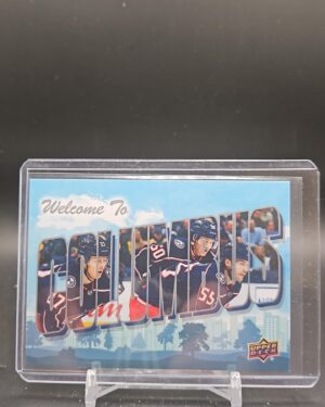 2022-23 Upper Deck Series 2 Welcome to Columbus WT-9 Columbus Jackets