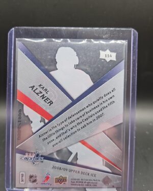 Karl Alzner 2008-09 Upper Deck Ice Ice Premiers Rookie #114 /1999