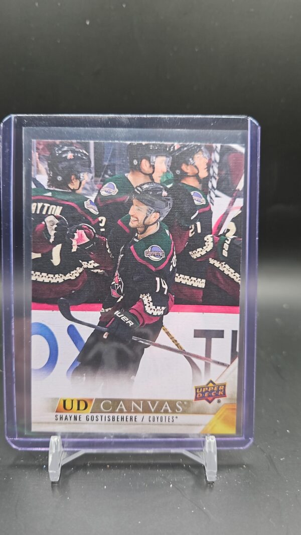 Shayne Gostisbehere 2022-23 UD Series 1 Canvas #C4 Arizona