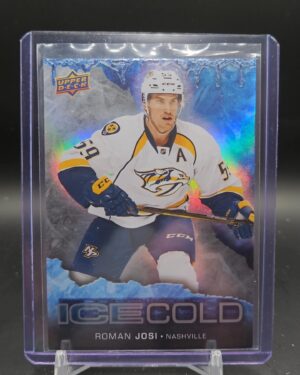 Roman Josi 2017-18 Upper Deck Overtime Ice Cold Card #IC-12