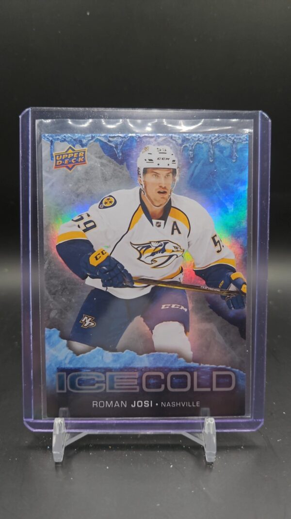 Roman Josi 2017-18 Upper Deck Overtime Ice Cold Card #IC-12