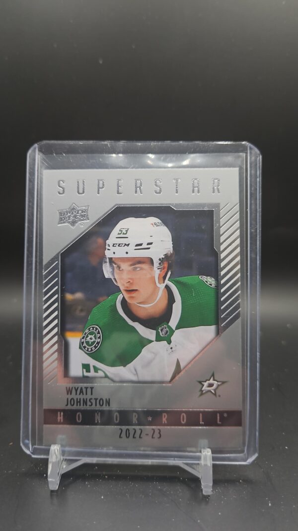 2022-23 Upper Deck Series 2 Hockey Wyatt Johnston Superstar Honor Roll #HR-79