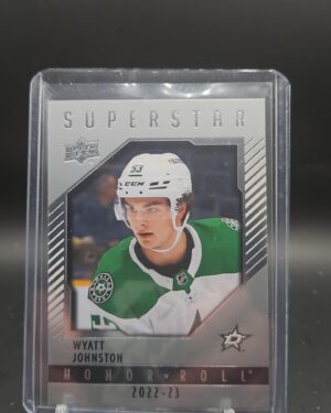 2022-23 Superstar Honor Roll Wyatt Johnston #HR-79 NHL card