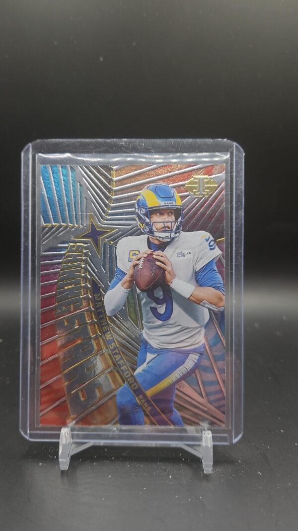2022 Panini Illusions Shining Stars #SS-2 Matthew Stafford Los Angeles Rams