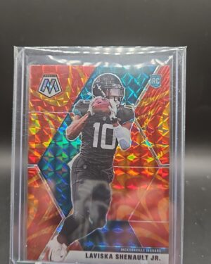 2020 Panini Mosaic Orange Reactive Prizm RC LAVISKA SHENAULT JR# 217
