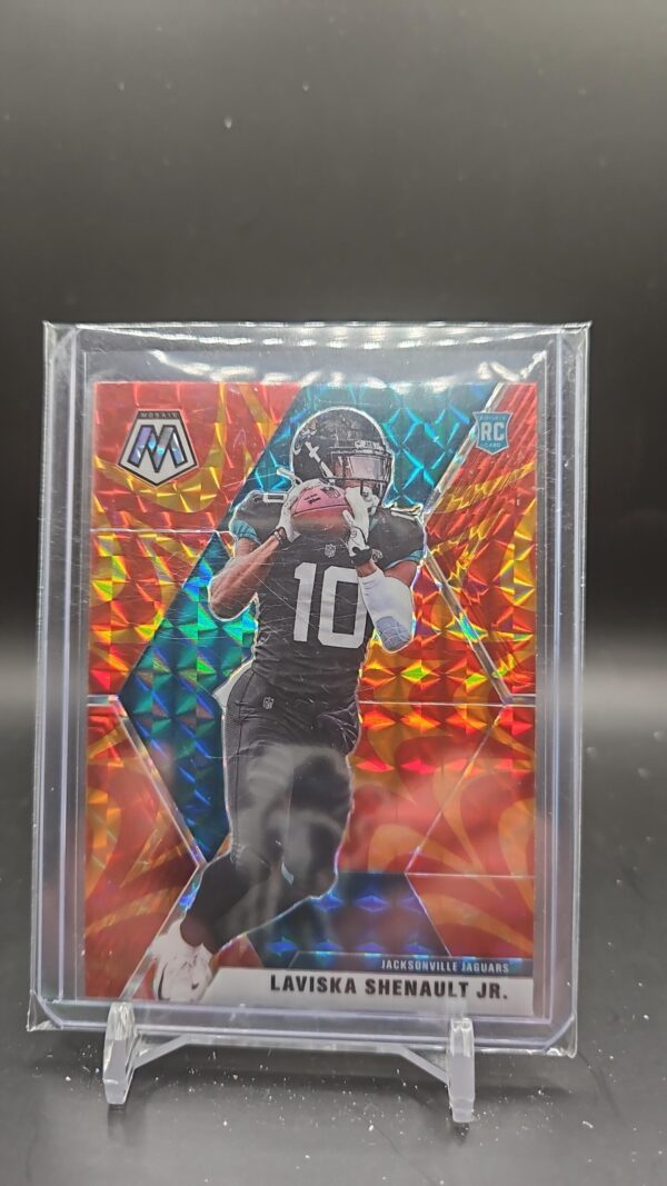 2020 Panini Mosaic Orange Reactive Prizm RC LAVISKA SHENAULT JR# 217