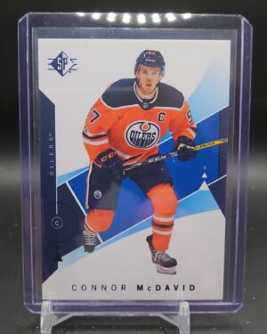 20-21 SP BLUE PARALLEL EDMONTON OILERS CONNOR MCDAVID #90