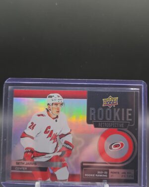 2022-23 Rookie Retrospective Seth Jarvis #RR-1 NHL card