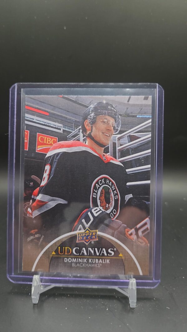 Dominik Kubalik 2021-22 Upper Deck Series 2 UD Canvas #C138