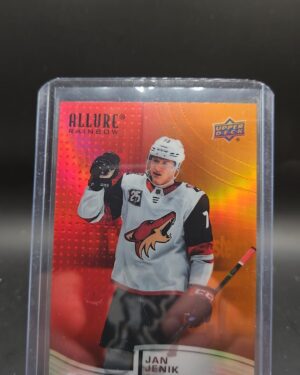 2021-22 Upper Deck Allure Rainbow Red-Orange Jan Jenik #R-28