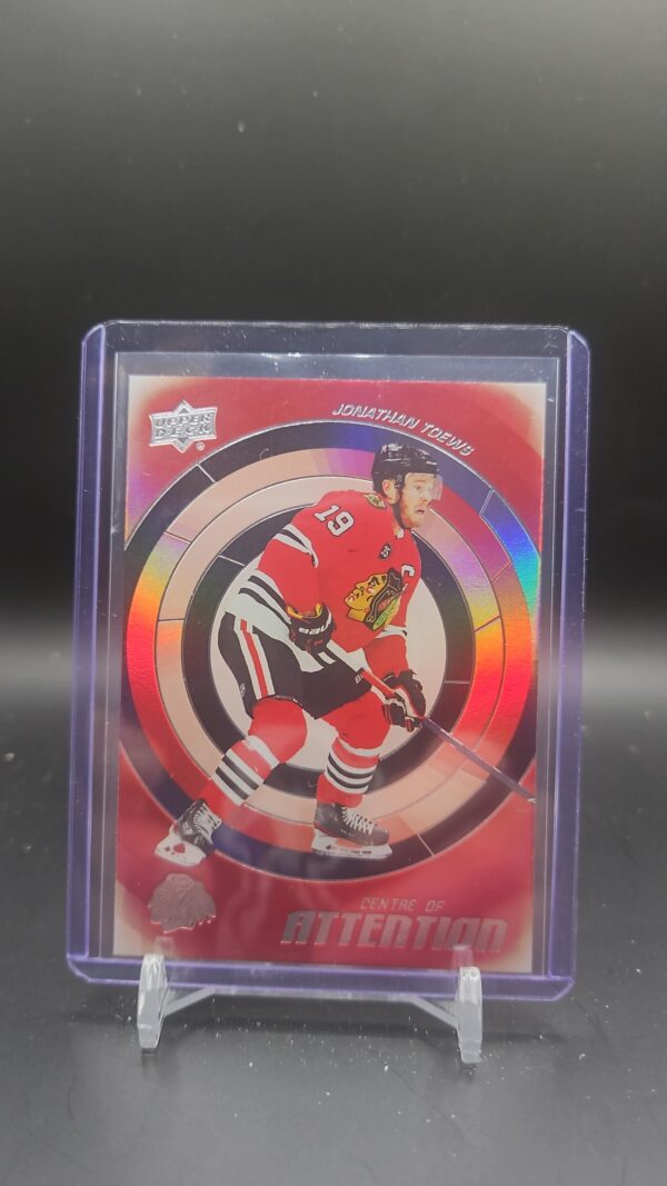 2022-23 Series 1 Centre of Attention #CA-22 Jonathan Toews - Chicago Blackhawks