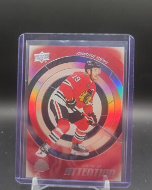 2022-23 Series 1 Centre of Attention #CA-22 Jonathan Toews - Chicago Blackhawks