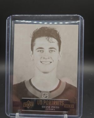 2021-22 Upper Deck Shane Pinto UD Portraits Rookies RC #P-53