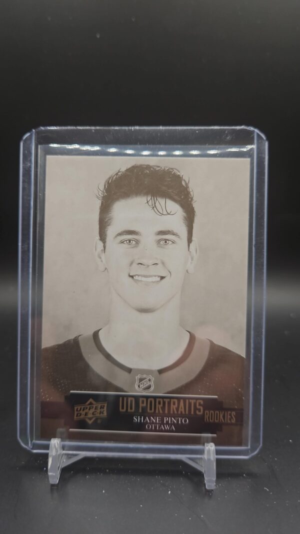 2021-22 Upper Deck Shane Pinto UD Portraits Rookies RC #P-53