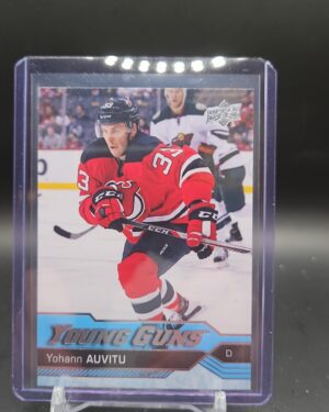 2016-17 Upper Deck Young Guns #456 Yohann Auvitu New Jersey