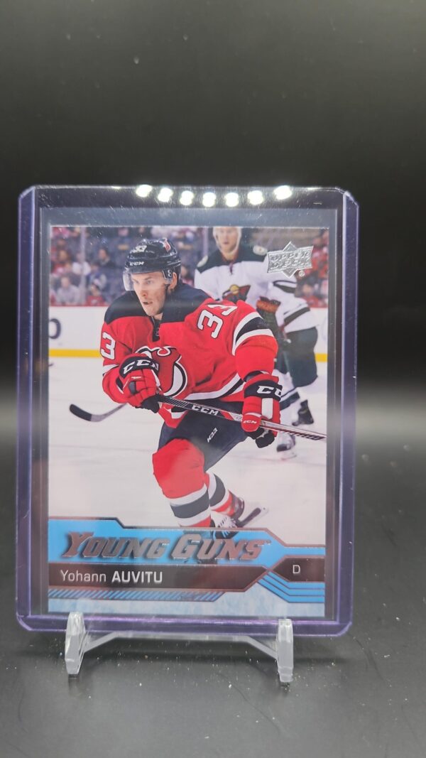 2016-17 Upper Deck Young Guns #456 Yohann Auvitu New Jersey