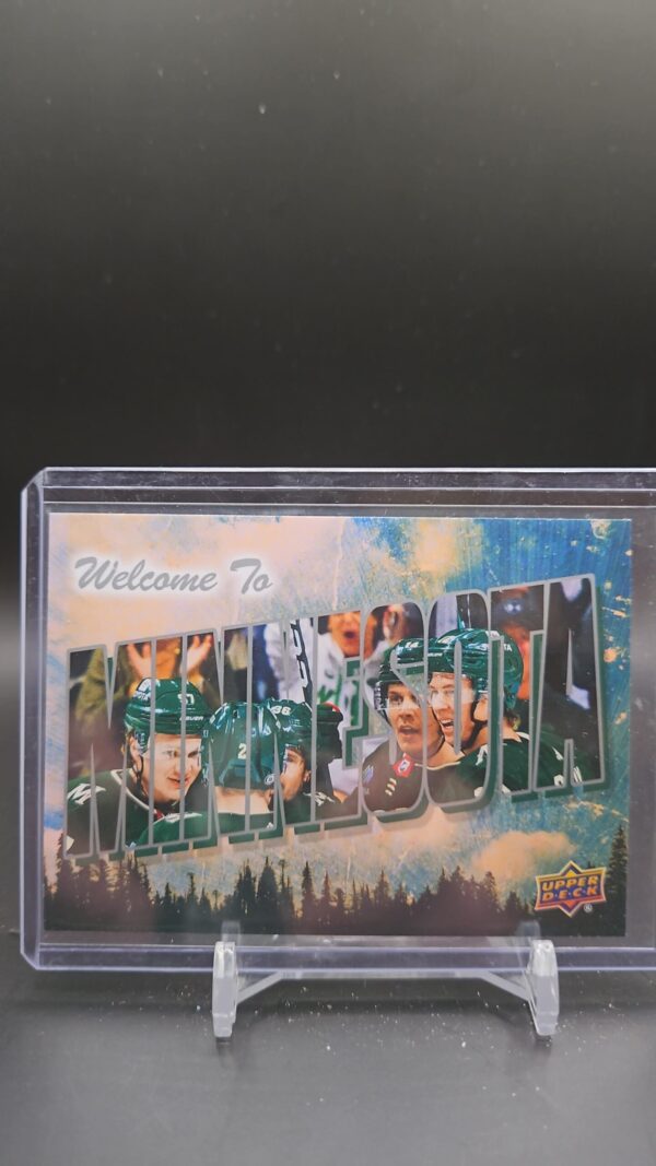 2022-23 Upper Deck Series 2 Welcome to Minnesota Wild  #WT-15