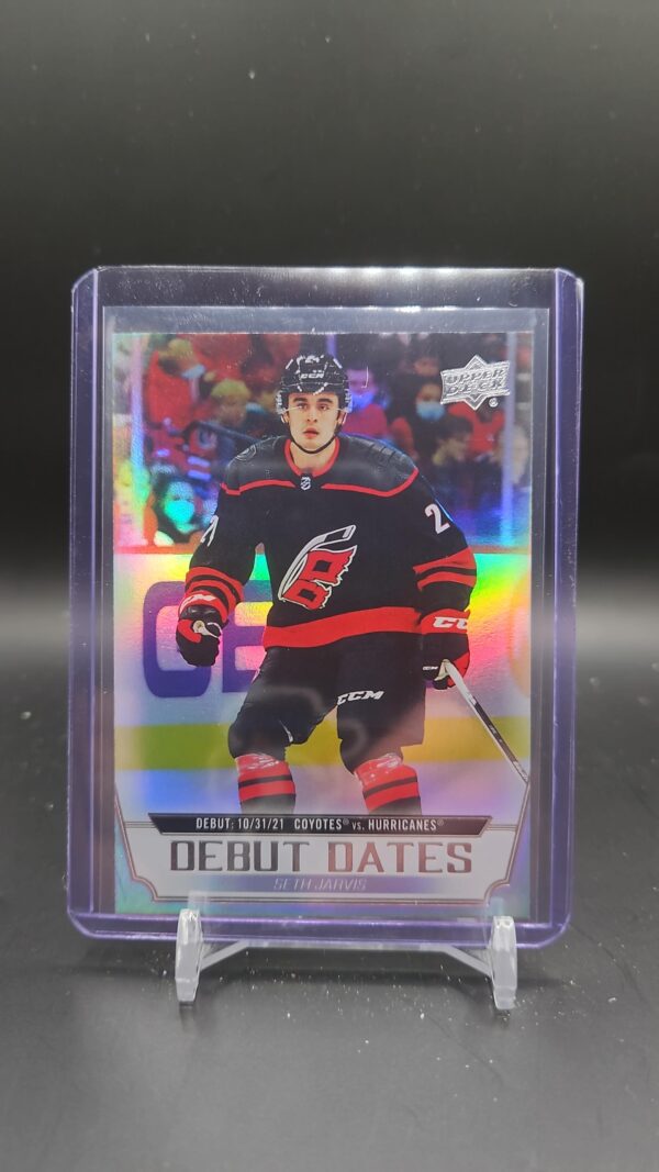 2022-23 Upper Deck Series 1 Debut Dates SETH JARVIS #DD-21