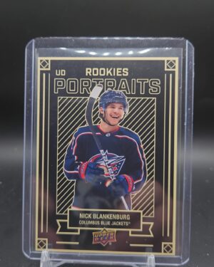 2022 Upper Deck Series 2 UD Portraits Rookies Nick Blankenburg #P-42