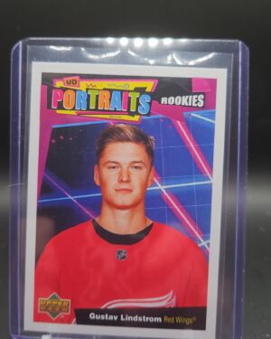 2020-21 UD - Series 2 - UD Portraits Rookies Gustav Lindstrom P-67