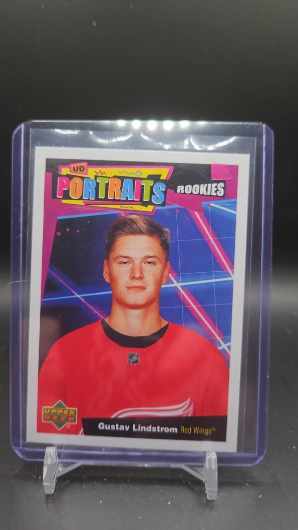 2020-21 UD - Series 2 - UD Portraits Rookies Gustav Lindstrom P-67
