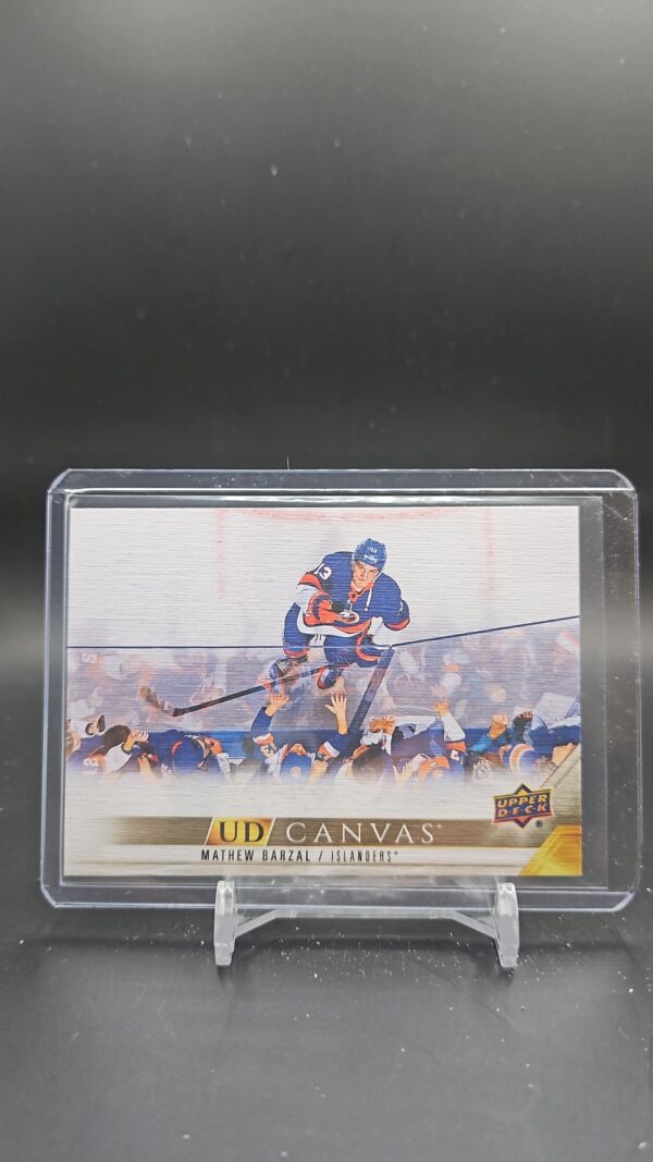2022-23 Upper Deck Series 2 UD CANVAS MATHEW BARZAL #C174 NY Islanders
