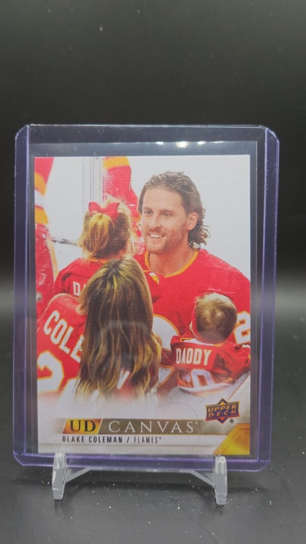 2022-23 Series 1 UD Canvas #C13 Blake Coleman - Calgary Flames
